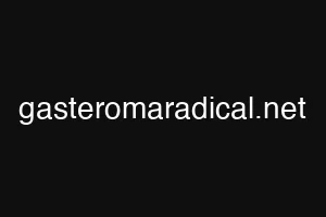 gasteromaradical.net